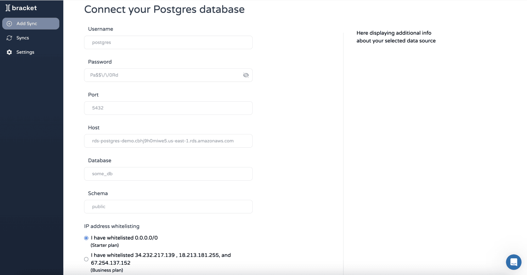 Connect Postgres