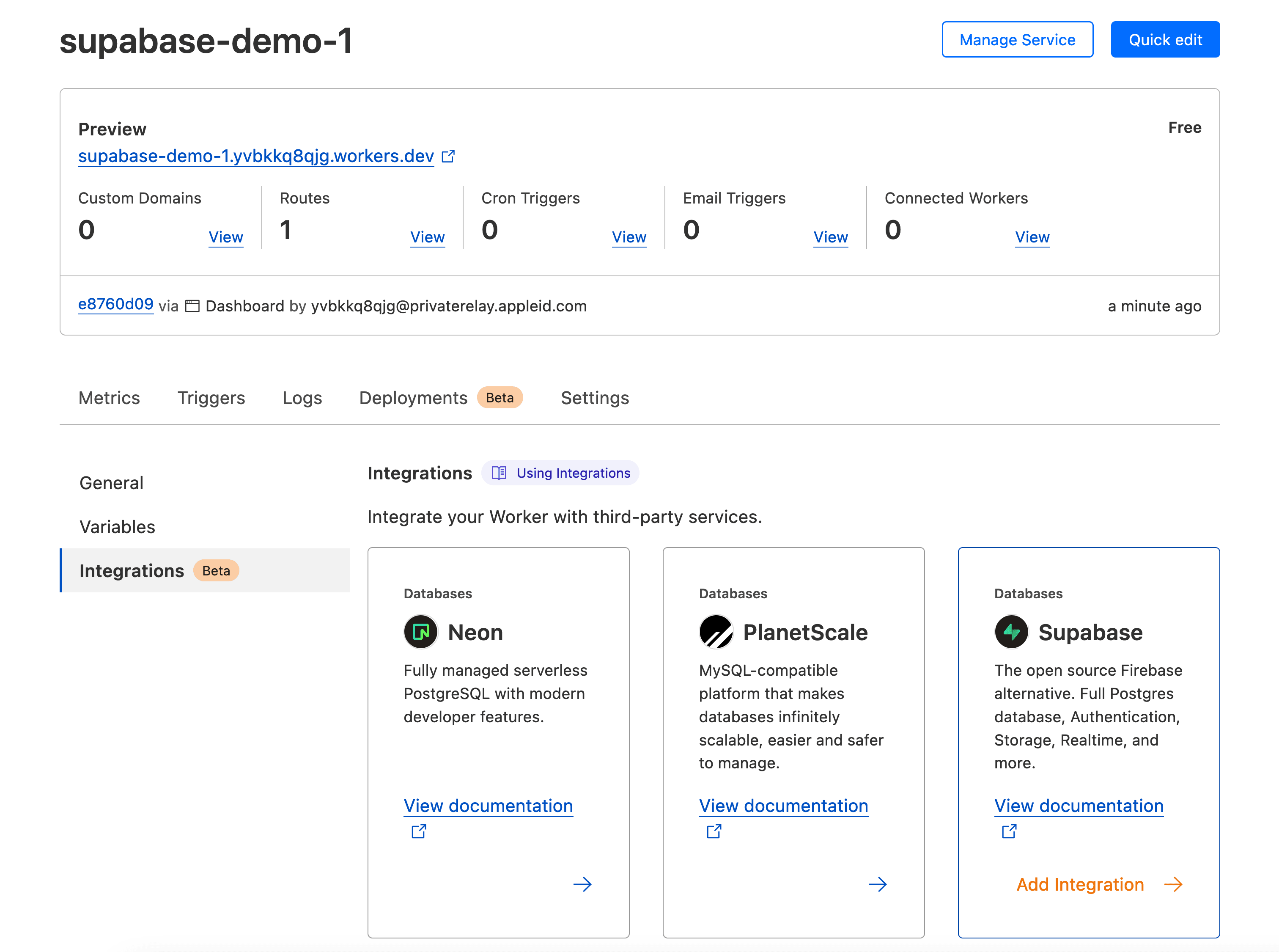 Cloudflare Dashboard 4